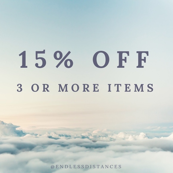 BUNDLES: 15% off 3 or more items! - Picture 1 of 1